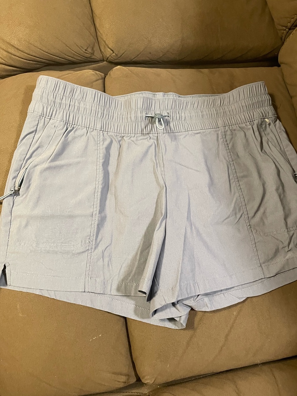 Avalanche Light Blue Women's Athletic Drawstring Shorts